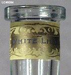 California Perfume Company White Lilac - Detail of Bottle Neck