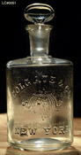 Colgate Perfume Bottle Showing Older Trademark