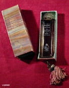 Detail of Display Box for Coty's La Fougeraíe au Crépuscule perfume