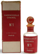 Mademoiselle Chanel No.1 perfume bottle adn box