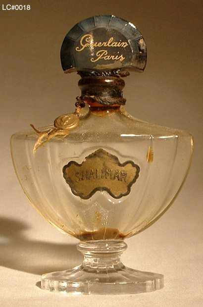 Shalimar perfume, created in 1925 by Jacques Guerlain for the fragrance