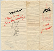 Instructions for 'Le Week-End' perfume atomizer by Marcel Franck
