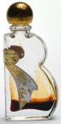 'Beau Belle' perfume by Bourjois, right side of bottle
